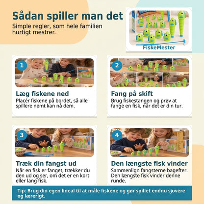 Fishing Master lærerigt fiskespil for hele familien