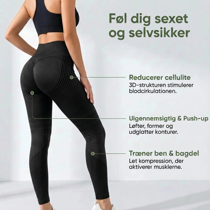 3D Sculpt leggings med formende pasform