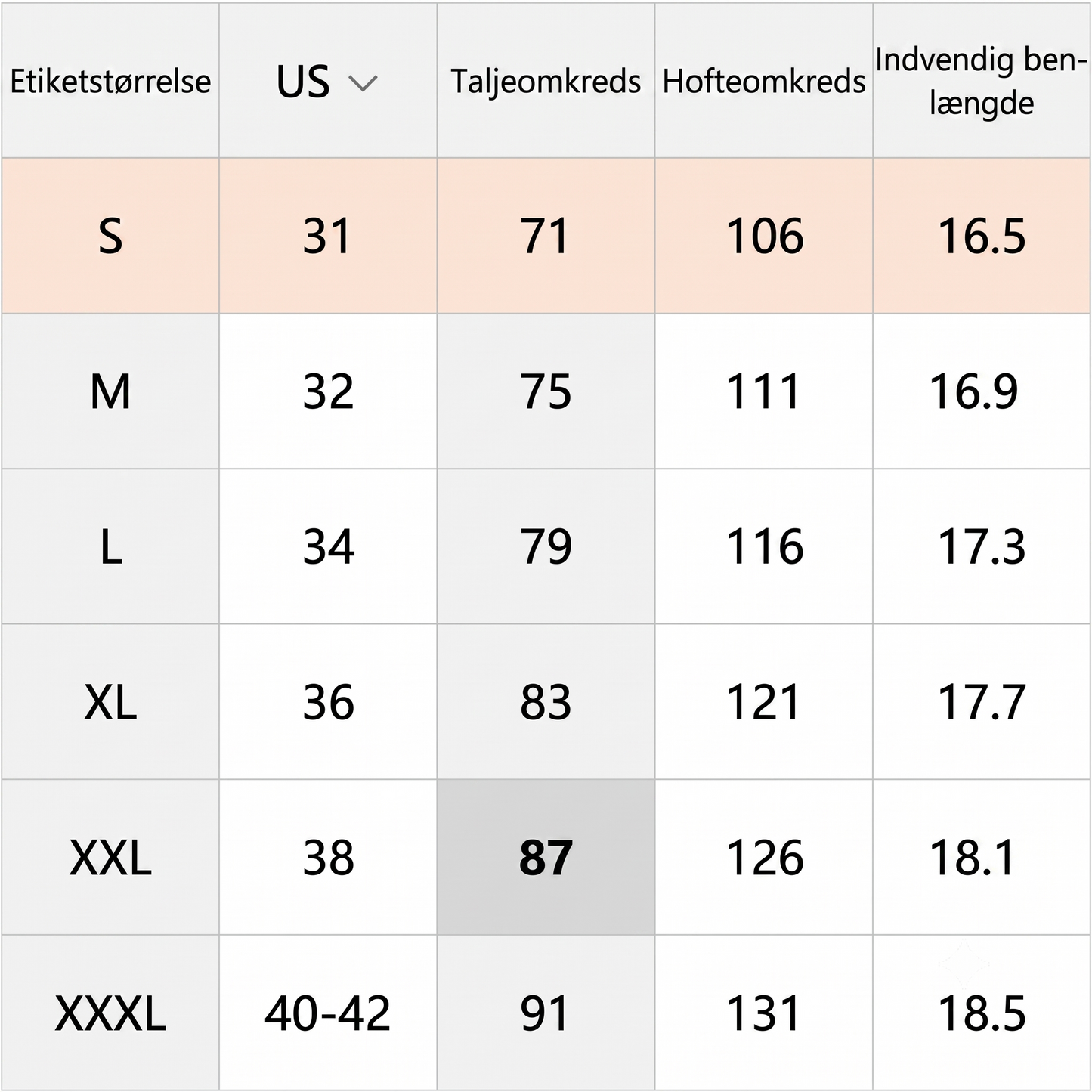 Herre sommershorts med elastisk talje