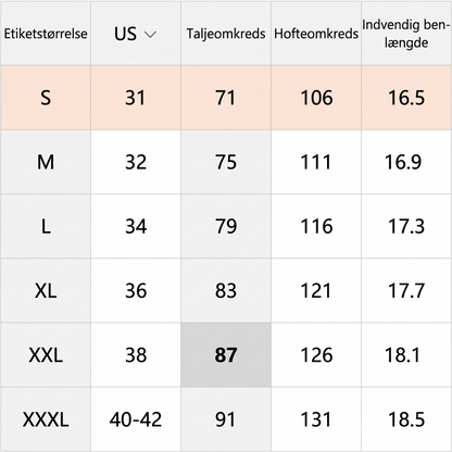 Herre sommershorts med elastisk talje