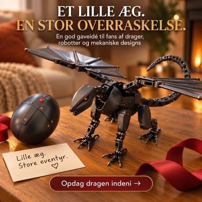 DragonMorph mekanisk æg der forvandles til en drage