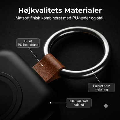 Kompakt magnetisk 1200 mAh smartwatch powerbank med nøglering