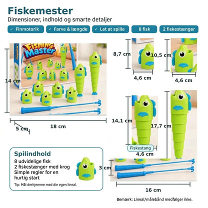 Fishing Master lærerigt fiskespil for hele familien