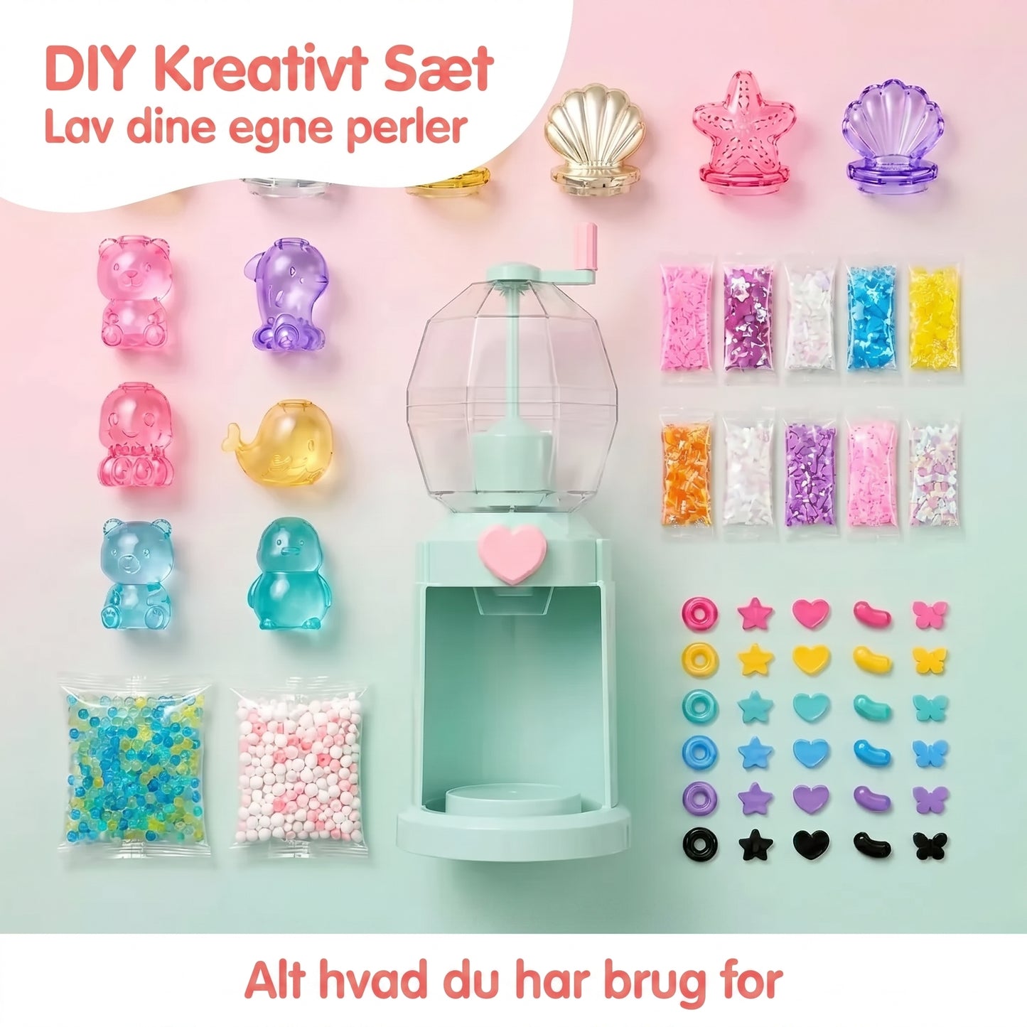 DIY-hobbysæt til at lave dine egne squishies