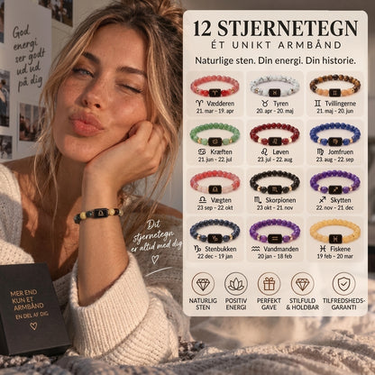 Stjernetegnsarmbånd med betydning