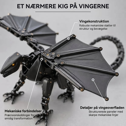 DragonMorph mekanisk æg der forvandles til en drage
