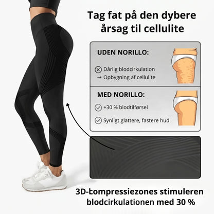 3D Sculpt leggings med formende pasform
