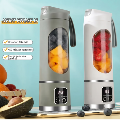 Trådløs bærbar blender til juice og smoothies