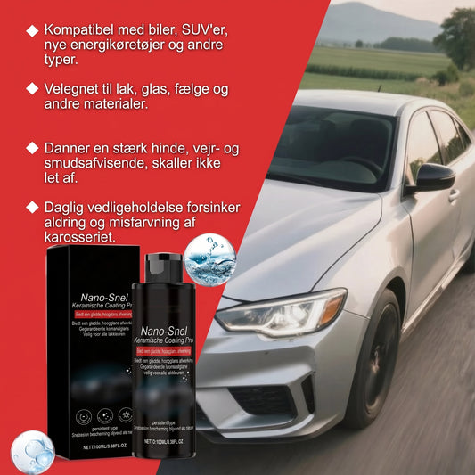 Nanokeramisk højglans-detailingspray til bil
