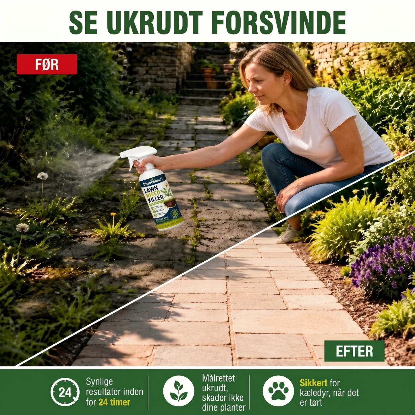 Ukrudtsfjerner til haven