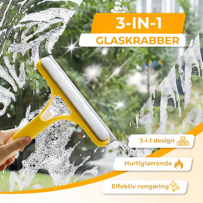 3-i-1 vinduesrenser med sprayflaske