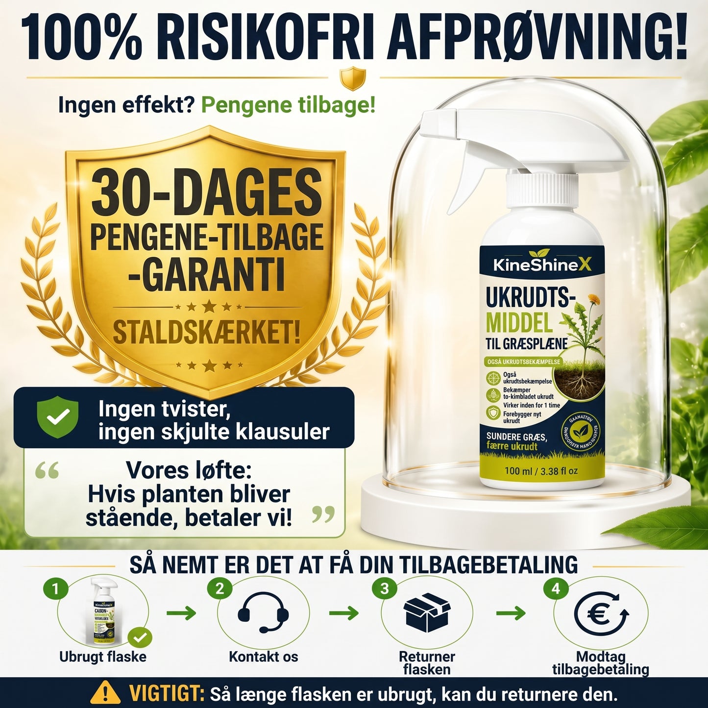 Ukrudtsfjerner til haven