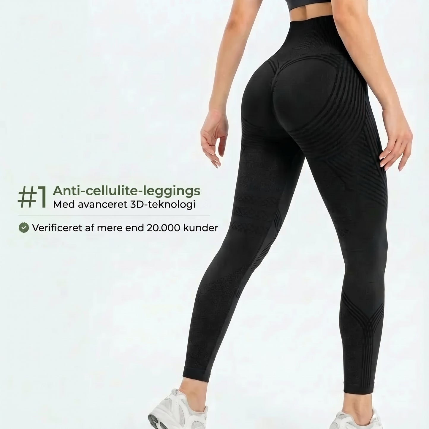 3D Sculpt leggings med formende pasform