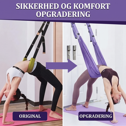 Justerbar yogabælte til udstrækning og holdning