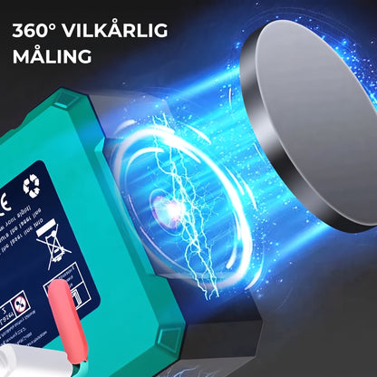 Firesidet magnetisk digital vinkelmåler med laser