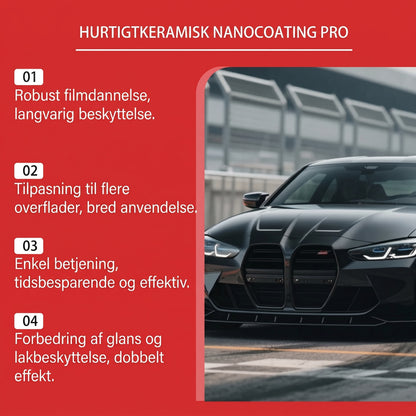 Nanokeramisk højglans-detailingspray til bil