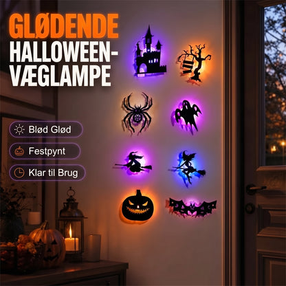 Selvlysende Halloween-vægklistermærker