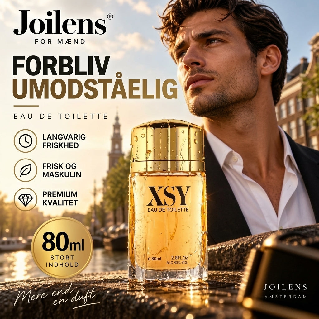 Langtidsholdbar herreparfume