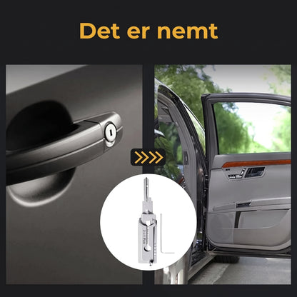 Låsedirker og nøgledekoder i rustfrit stål