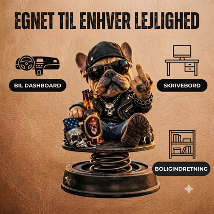 Bulldog bildekoration