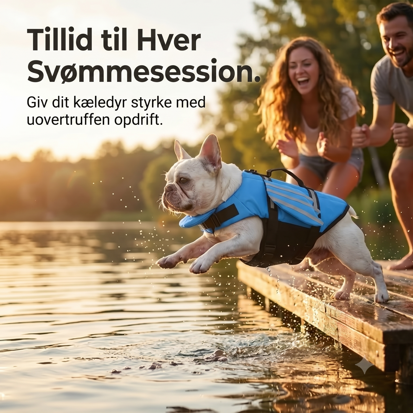 Hundefredningsvest med englevinger