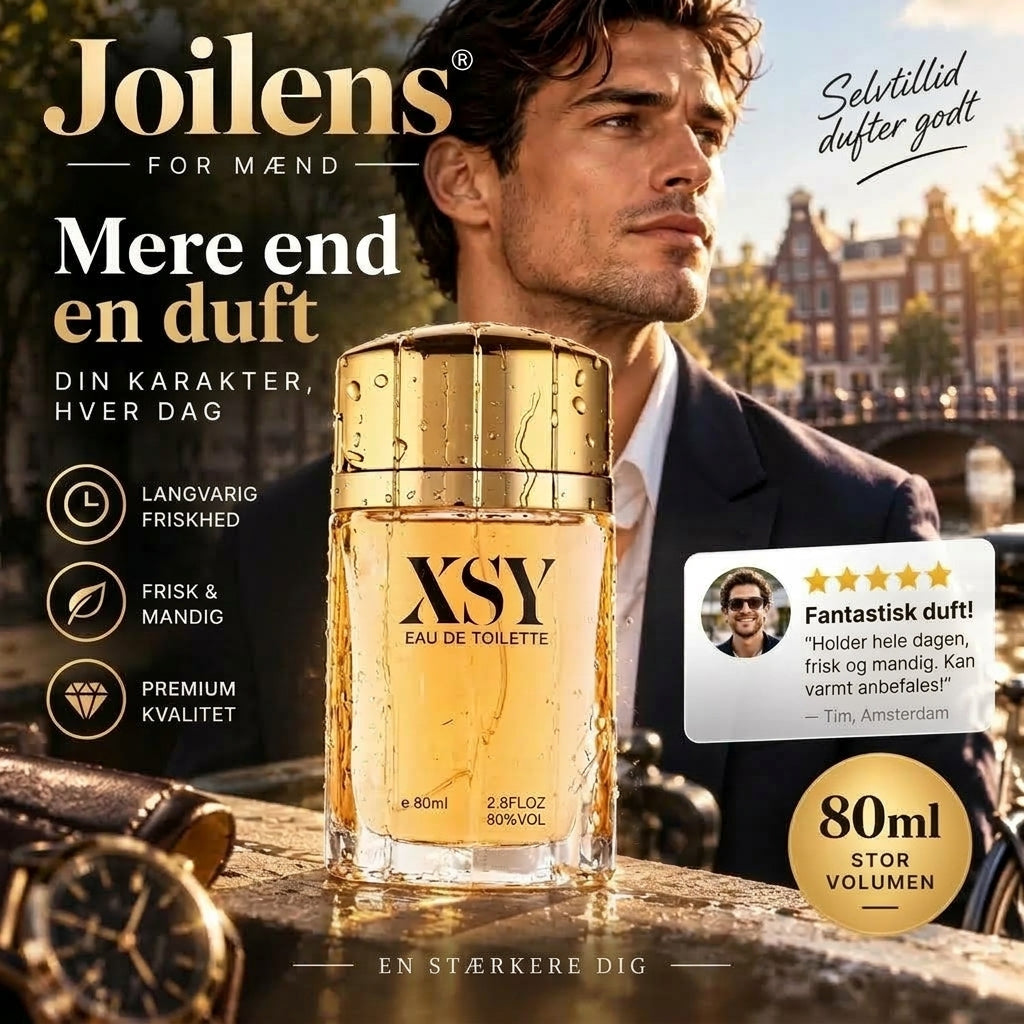 Langtidsholdbar herreparfume