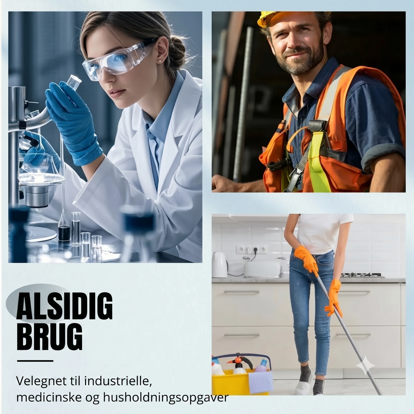 Nitrilhandsker pudderfri (100 stk.)