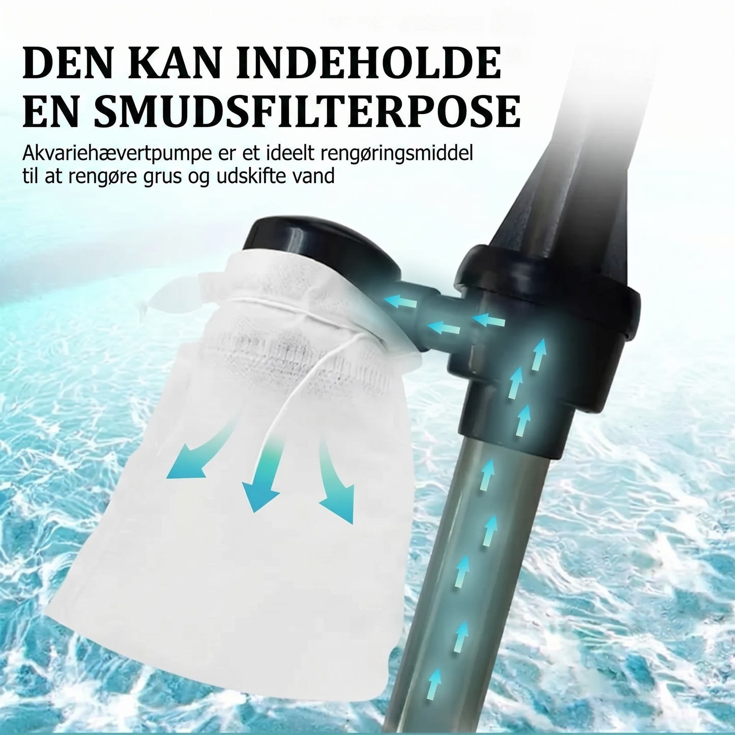 Trådløs akvariebundrenser