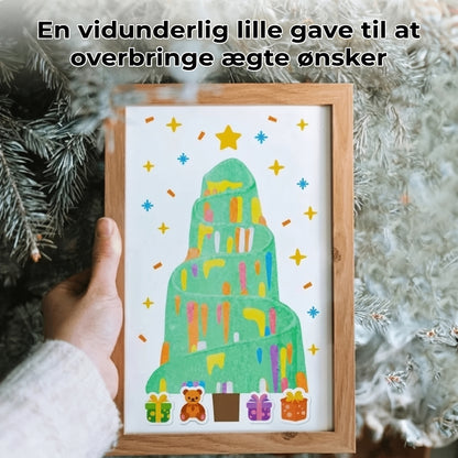 DIY regnbue skrabebilleder sæt med 35 stk.