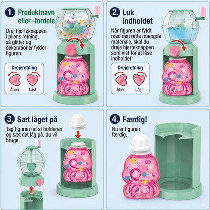 DIY-hobbysæt til at lave dine egne squishies