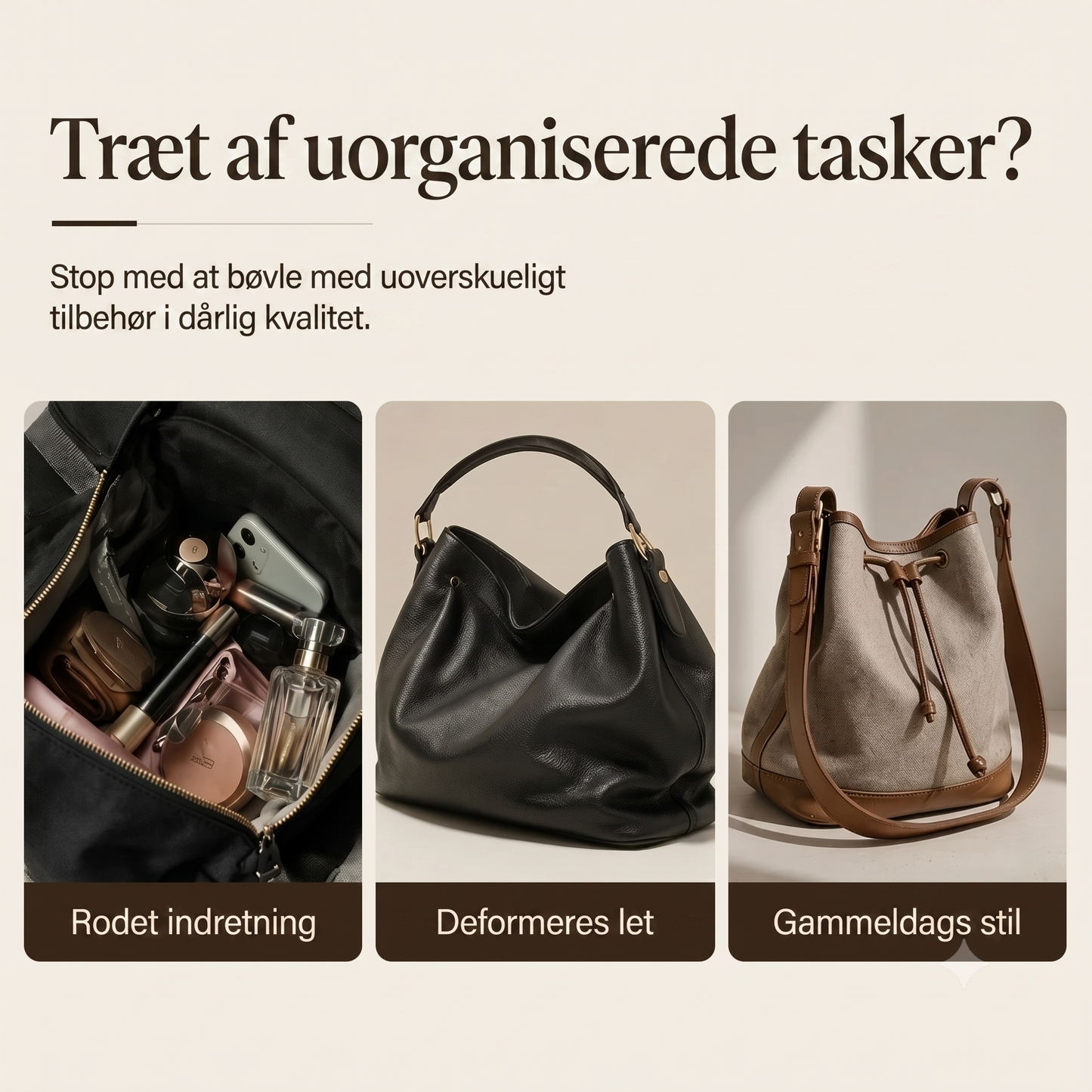 Dameskuldertaske