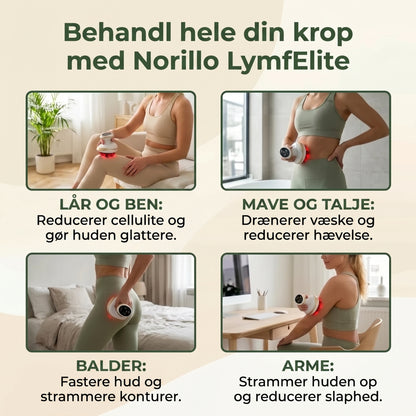 LymfElite massageapparat med vakuum varme og LED-lys