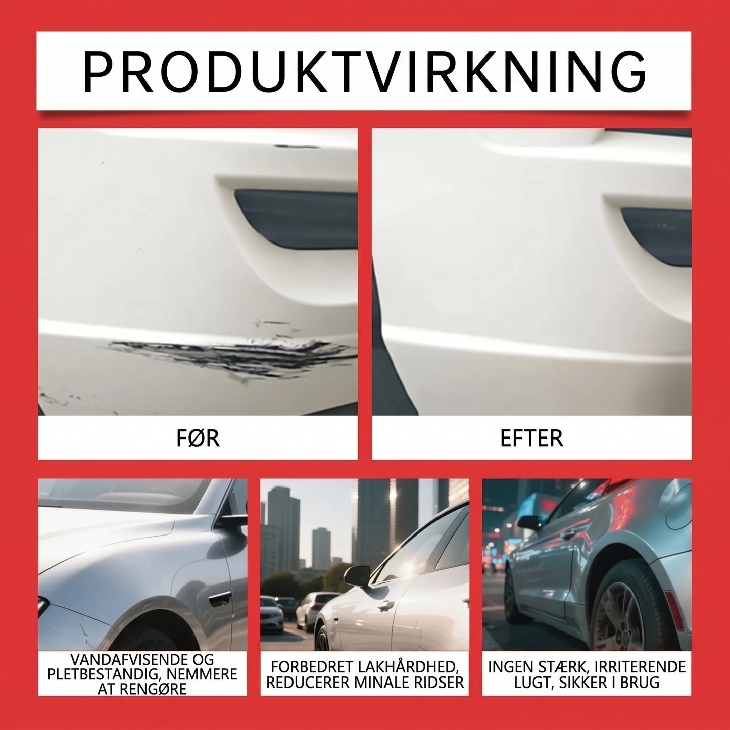 Nanokeramisk højglans-detailingspray til bil