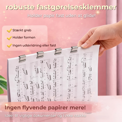 Bindeclypsmaskine med 50 clips