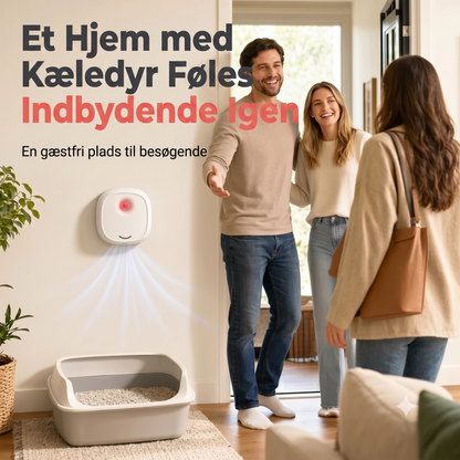 Stille lugtfjerner til kæledyrslugt
