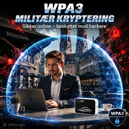 Bærbart WiFi-hotspot til internet i hele verden