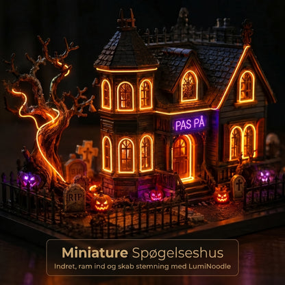 LumiNoodles fleksible LED-filamenter der kan klippes til