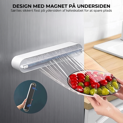 Magnetisk folieskærer til husholdningsfilm