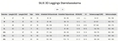 3D Sculpt leggings med formende pasform