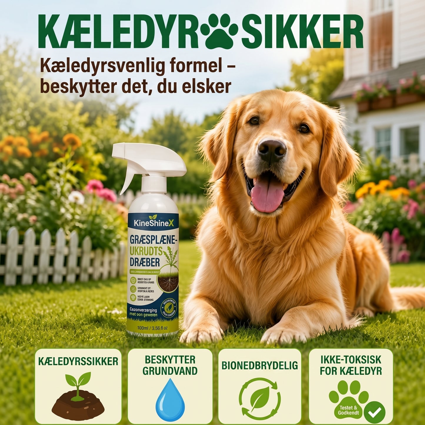 Ukrudtsfjerner til haven