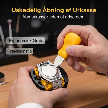 Urreparationssæt til udskiftning af rem og batteri