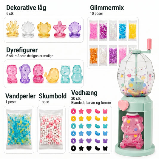 DIY-hobbysæt til at lave dine egne squishies