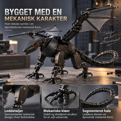 DragonMorph mekanisk æg der forvandles til en drage