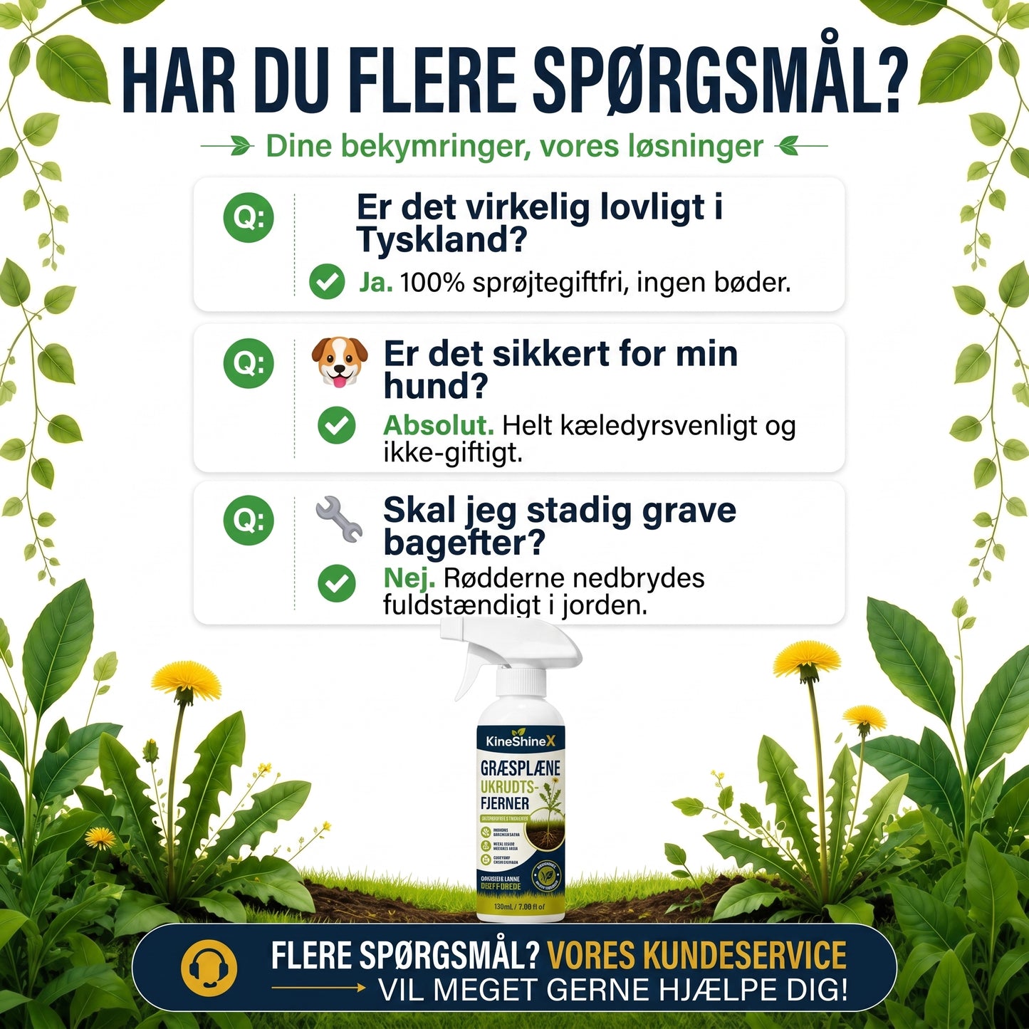 Ukrudtsfjerner til haven