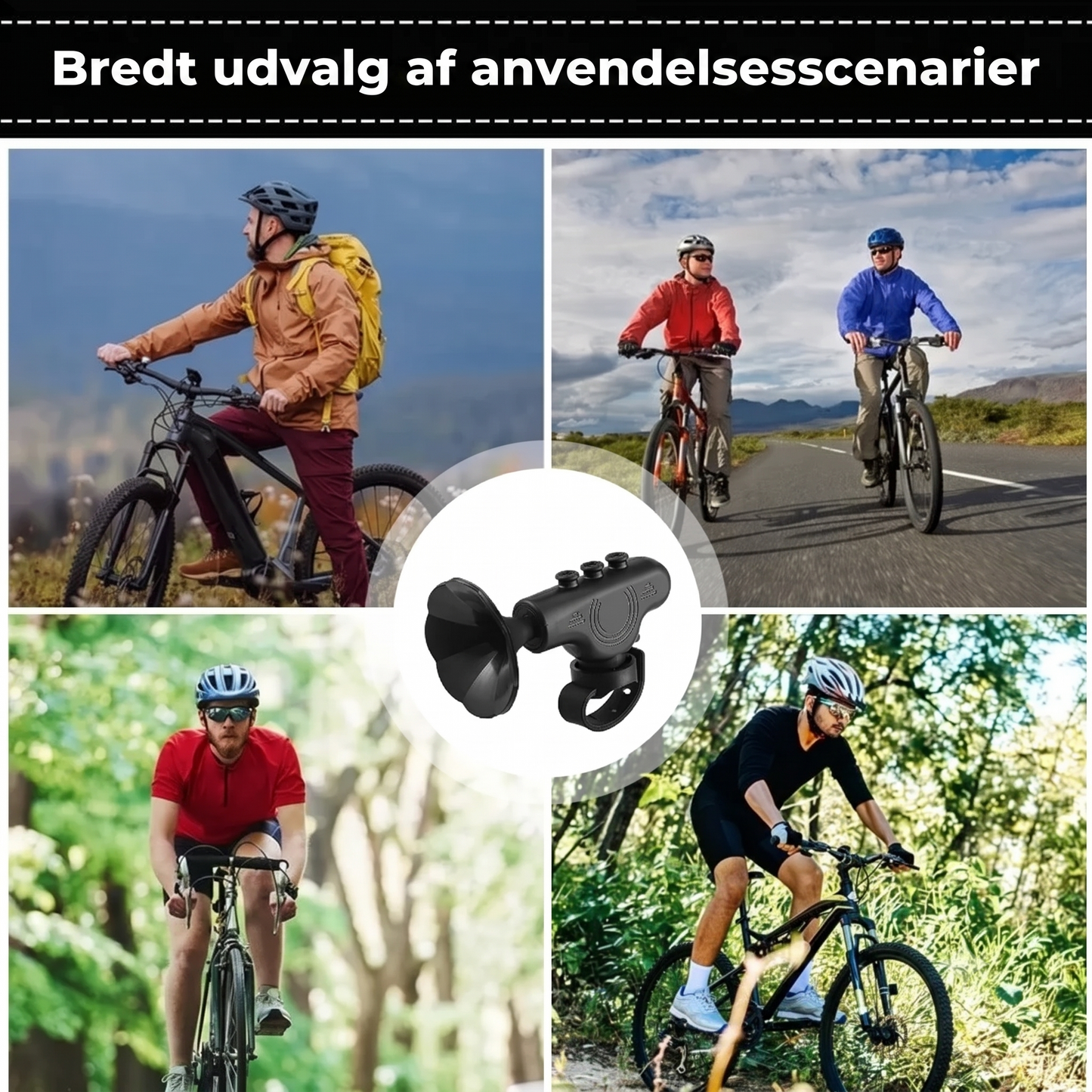 Elektrisk cykelhorn 120 dB