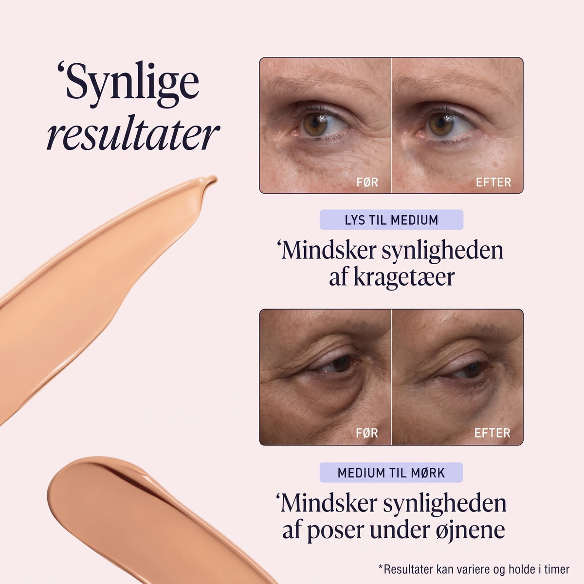 Eye Effects Beauty tonet opstrammende øjengel