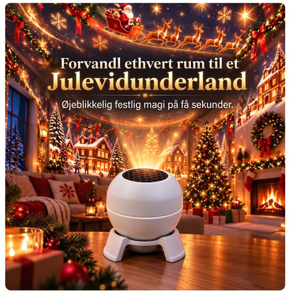 USB-juleprojektor til vægge og loft