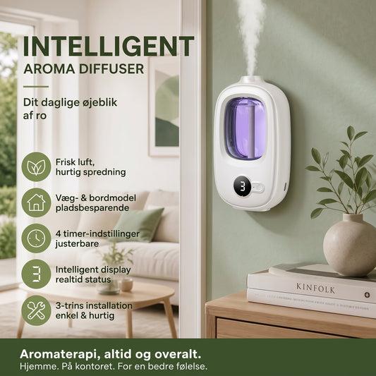 Automatisk aromadiffuser til friske rum