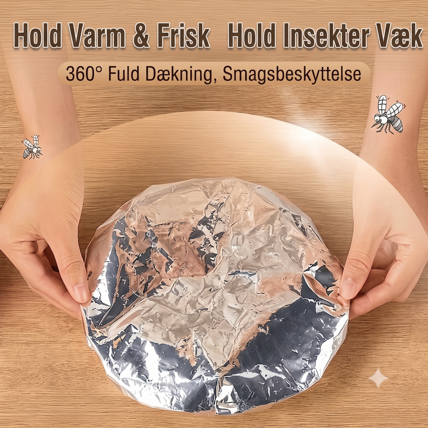 HeatCover genanvendelige varmeholdende låg