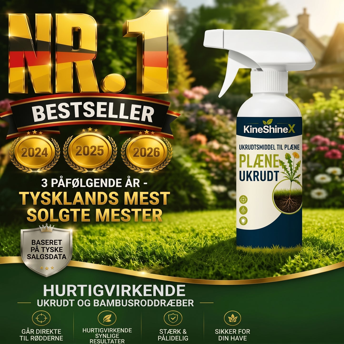 Ukrudtsfjerner til haven